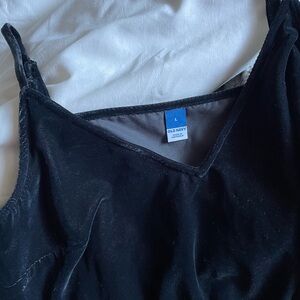 Black Velvet Old Navy Spaghetti Strap Top